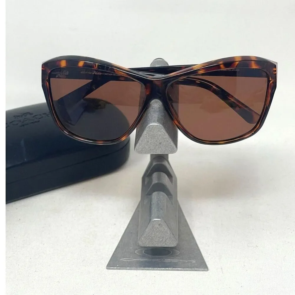 Hobie Motion Collection Kaylee Polarized Sunglasses Brown Tortoiseshell Women's